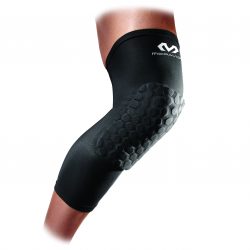 McDavid Hexpad legsleeve ben og knæ beskytter - sort - Nordic Basketball