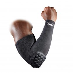 McDavid HexPad sleeve til armen med pude - sort - Nordic Basketball