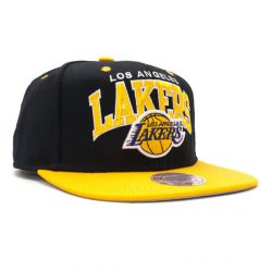 Mitchell & Ness NBA Los Angeles Lakers Snapback Cap Kasket - Nordic Basketball