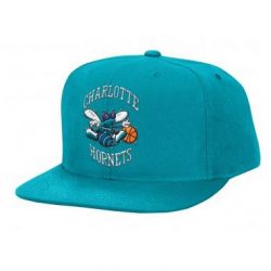 Mitchell & Ness NBA Charlotte Hornets Snapback Cap Kasket - Nordic Basketball