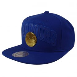 Mitchell & Ness NBA Golden State Warriors Lux Arch Snapback Kasket Cap - Nordic Basketball