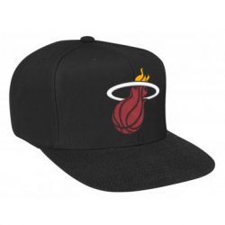 Mitchell & Ness NBA Miami Heat Snapback Cap Kasket - Nordic Basketball