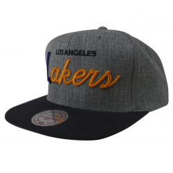 Mitchell & Ness NBA Los Angeles Lakers Snapback Cap Kasket - Nordic Basketball