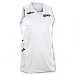 Glostrup Basket hvid spilletrøje officiel Joma Cancha - Nordic Basketball