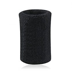 Sort svedbånd, 12cm - Nordic Basketball