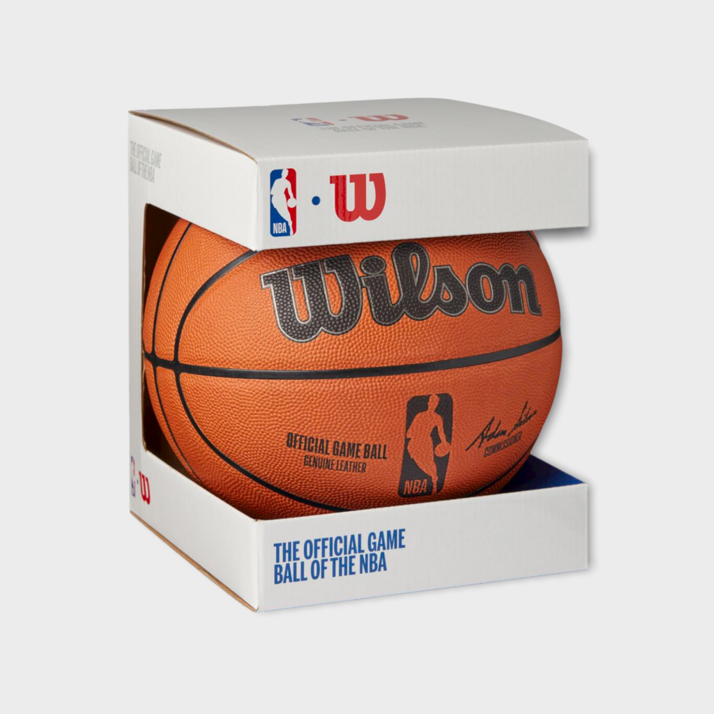 Køb den Officielle NBA basketball fra Wilson her Nordic Basketball